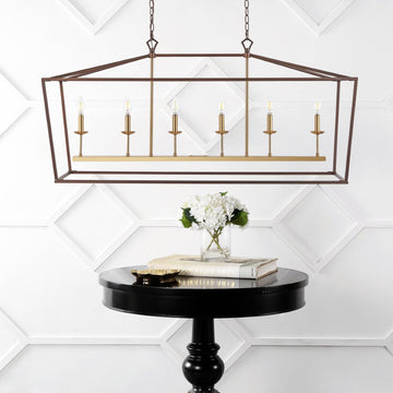 Pagoda Lantern Metal LED Pendant